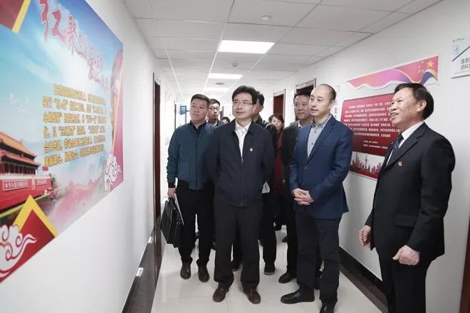 西安中医脑病医院接受“全省五星级社会组织党组织”考核验收